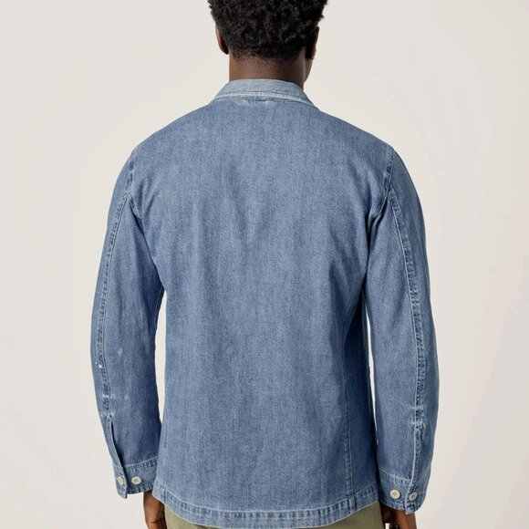 Buck Mason L007 Denim Chore Jacket (new, unworn)(sz Med) - Picture 6 of 6